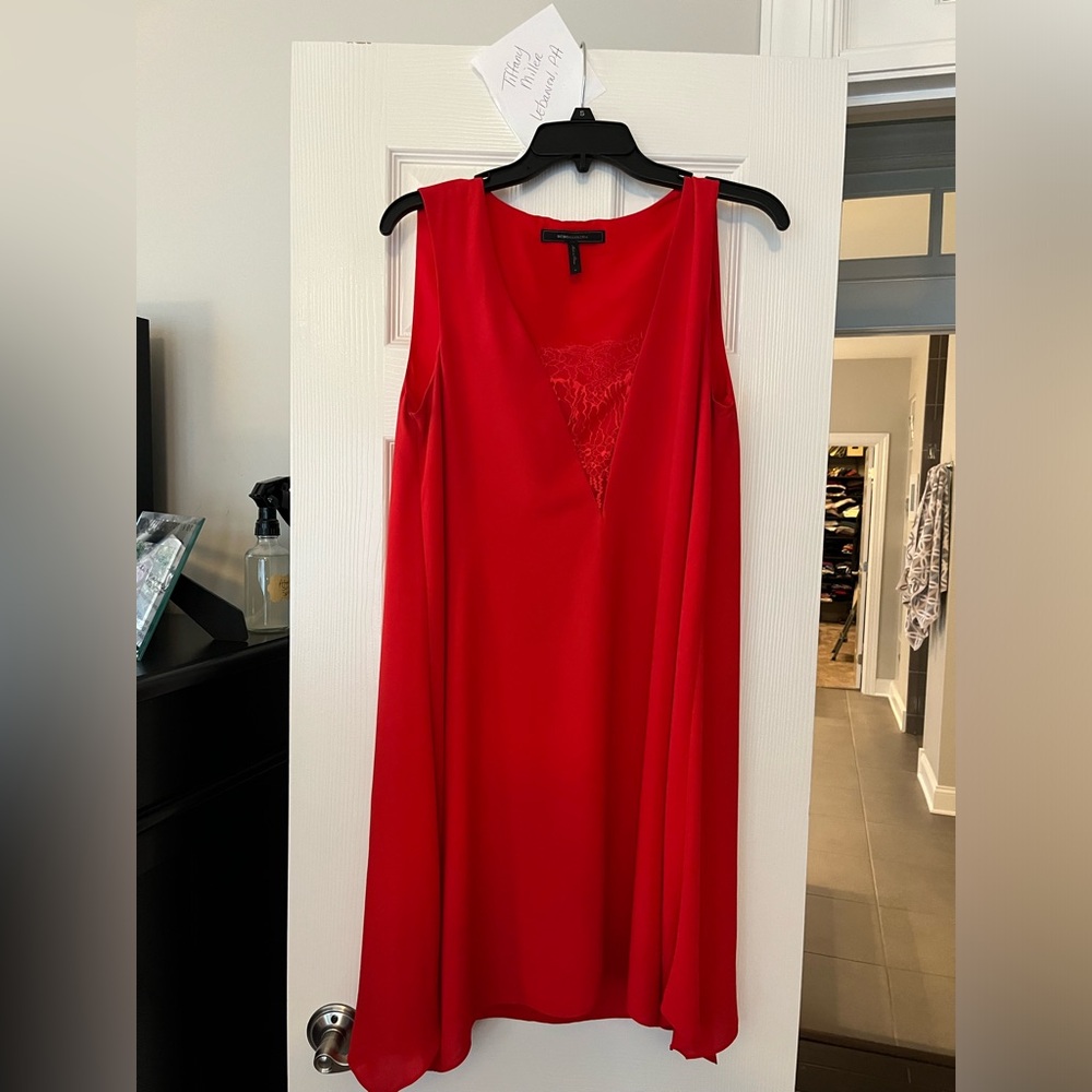 BCBG red dress